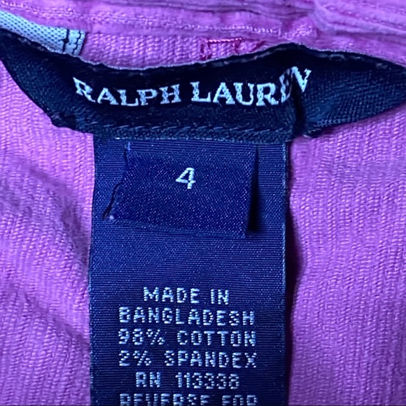 Ralph Lauren pony polo corduroy skirt purple - Picture 5 of 6